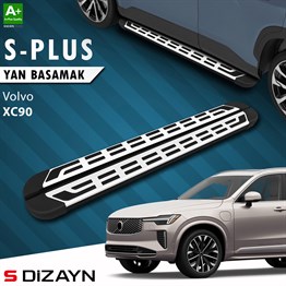 S-Dizayn Volvo XC90 Makyajlı Hybrid S-Plus Gri Yan Basamak 203 Cm 2024 Üzeri A+ Kalite