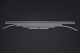 OMSA Seat Leon 5F HB Krom Cam Alt Çıtası 2012-2017 Arası