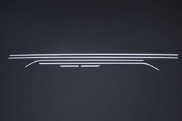 OMSA Seat Leon Coupe Krom Cam Alt Çıtası 6 Parça 2012-2019 Arası