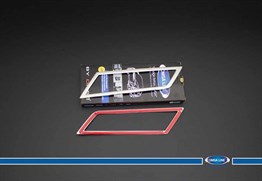 OMSA Skoda Superb B8 Krom Sis Farı Çerçevesi 2 Parça 2015-2019 Arası