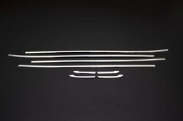 OMSA Toyota Corolla SD Krom Cam Alt Çıtası 8 Parça 2019 ve Sonrası