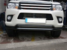 OMSA Toyota Hilux Vegas Ön Alt Koruma Çap:76-42 Siyah 2015-2020 Arası