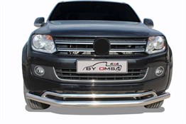 OMSA VW Amarok Vegas Ön Alt Koruma Çap:76-42 Krom 2016-2021 Arası