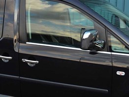 OMSA VW Caddy Krom Cam Alt Çıtası 4 Parça 2003-2015 Arası