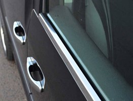 OMSA VW Caddy Krom Cam Alt Çıtası 4 Parça 2003-2015 Arası