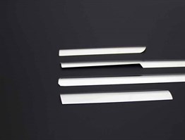 OMSA VW Caddy Krom Cam Alt Çıtası 4 Parça 2003-2015 Arası