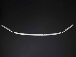 OMSA VW Caddy Minivan Krom Ön Tampon Çıtası 3 Parça 2015-2019 Arası