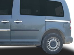 OMSA VW Caddy Krom Sürgülü Kapı Çıtası 2 Parça 2003-2019 Arası
