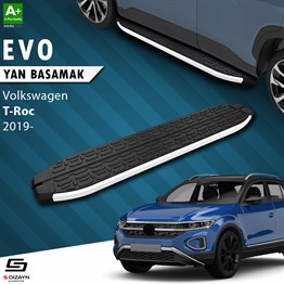 VW T-Roc Evo Aluminyum Yan Basamak 173 Cm 2019 Üzeri A+ Kalite