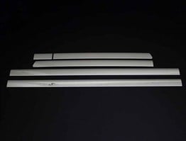 OMSA VW T5 Transporter Krom Yan Kapı Çıtası Çift Sürgü Kısa Şase 5 Parça 2003-2023 Arası