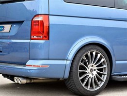 OMSA VW T6 Transporter Krom Arka Reflektör Çerçevesi Tek Kapı 2 Parça 2015-2023 Arası