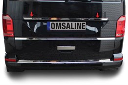 OMSA VW T6 Transporter Krom Plaka Üstü Çıta 2015-2023 Arası