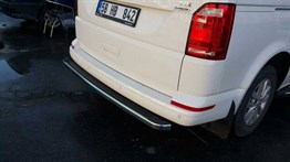 OMSA VW T6 Transporter Ms Line Arka Koruma Siyah 2015-2019 Arası