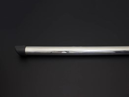 OMSA VW T6.1 Caravelle Krom Boru Çap:60 Arka Koruma Plastik Kapak 2020-2023 Arası