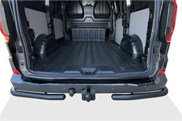 VW T7 Transporter Arka Tampon Eşiği Parlak Plastik 2024 ve Sonrası
