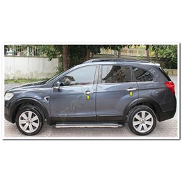 WOC Chrome Chevrolet Captiva Krom Kapı Kolu 2006-2018 4 Kapı Paslanmaz Çelik