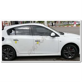 WOC Chrome Chevrolet Cruze Sedan Krom Kapı Kolu 2009-2016 4 Kapı Paslanmaz Çelik