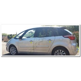 WOC Chrome Citroen C4 Picasso Krom Kapı Kolu 2006-2013 4 Kapı Paslanmaz Çelik