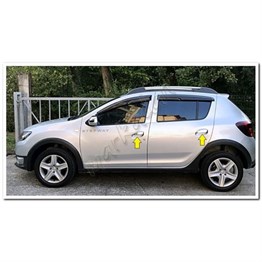 WOC Chrome Dacia Sandero Krom Kapı Kolu 2012-2020 4 Kapı Paslanmaz Çelik