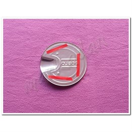 WOC Chrome Fiat Doblo Krom Depo Kapağı 2000-2012 Paslanmaz Çelik
