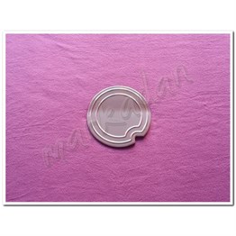 WOC Chrome Fiat Doblo Krom Depo Kapağı 2010-2023 Paslanmaz Çelik