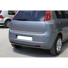 WOC Chrome Fiat Grande Punto Krom Bagaj Alt Çıta 2006-2017 Paslanmaz Çelik