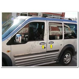 WOC Chrome Ford Connect Krom Kapı Kolu 2002-2014 4 Kapı Paslanmaz Çelik