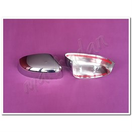 WOC Chrome Ford Focus Krom Ayna Kapağı 2008-2011 2 Parça ABS Krom