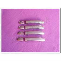 WOC Chrome Mercedes Sprinter W907 Tek Delik Krom Kapı Kolu 2018 Sonrası 4 Kapı Paslanmaz Çelik