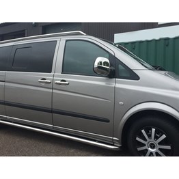WOC Chrome Mercedes Vito Krom Ayna Kapağı 2004-2010 2 Parça Abs Krom