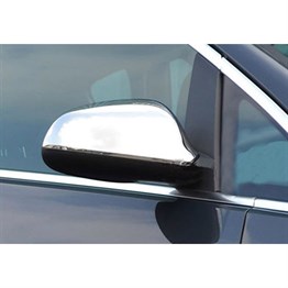 WOC Chrome Opel Astra J Krom Ayna Kapağı 2010 Sonrası 2 Parça Paslanmaz Çelik