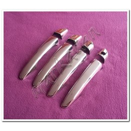 WOC Chrome Peugeot 3008 Sensörsüz Krom Kapı Kolu 2016-2024 4 Kapı 8 Parça Paslanmaz Çelik