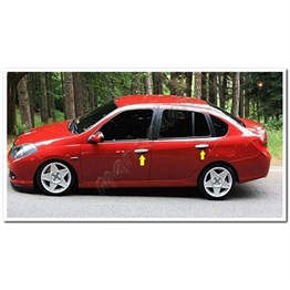 WOC Chrome Renault Clio Symbol Krom Kapı Kolu 2009-2012 4 Kapı Paslanmaz Çelik