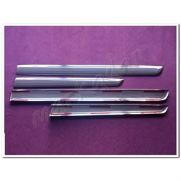 WOC Chrome Renault Kangoo Krom Yan Kapı Çıtası 2008-2020 4 Parça Paslanmaz Çelik