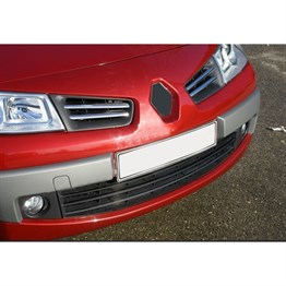 WOC Chrome Renault Megane 2 Krom Ön Panjur 2006-2010 4 Parça Paslanmaz Çelik