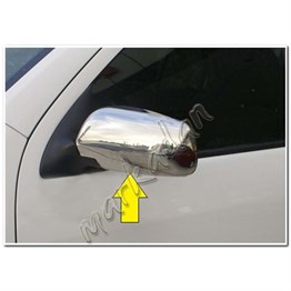 WOC Chrome Skoda Octavia Krom Ayna Kapağı 2000-2004 2 Parça Paslanmaz Çelik