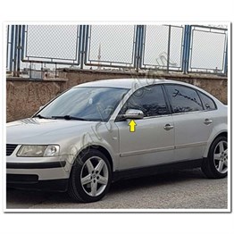 WOC Chrome VW Passat 3B Krom Ayna Kapağı 1997-2004 2 Parça Abs Krom