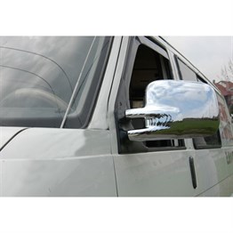WOC Chrome VW T4 Caravelle Krom Ayna Kapağı 1995-2003 2 Parça Abs Krom