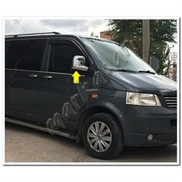 WOC Chrome VW T5 Transporter Krom Ayna Kapağı 2003-2010 2 Parça Abs Krom