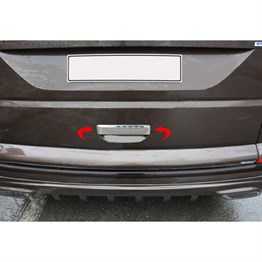 WOC Chrome VW T6 Transporter Krom Bagaj Açma 2015-2024 Paslanmaz Çelik