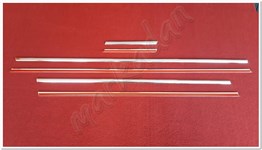 DB Chrome Bmw X5 Cam Çıtası Nikelajı 2006-2013 6 Parça P.Çelik