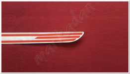 DB Chrome Fiat Doblo Krom Bagaj Alt Çıta 2010-2014 P.Çelik