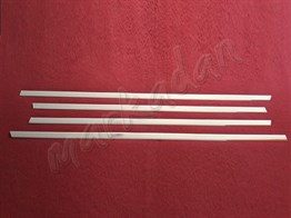 DB Chrome Fiat Egea Cross Cam Çıtası Nikelajı 2021 Sonrası 4 Parça P.Çelik