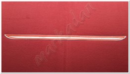 DB Chrome Fiat Linea Krom Bagaj Alt Çıta 2006-2018 P.Çelik