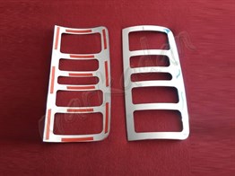 DB Chrome Ford Connect Stop Çerçeve Nikelajı 2002-2009 2 Parça P.Çelik