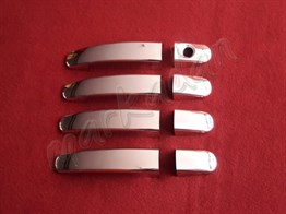 DB Chrome Ford Focus HB Kapı Kolu Nikelajı 2005-2011 4 Kapı Paslanmaz Çelik