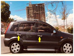 DB Chrome Ford Fusion Kapı Kolu Nikelajı 2002-2012 4 Kapı P.Çelik