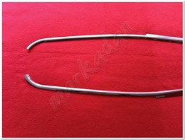 DB Chrome Ford Tourneo Courier Cam Çıtası Nikelajı 2014-2023 2 Parça P.Çelik