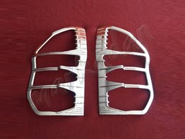 DB Chrome Ford Tourneo Courier Stop Çerçevesi 2014-2023 2 Parça Abs Krom