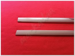 DB Chrome Ford Transit Kelebek Cam Direği Nikelajı 2003-2013 2 Parça P.Çelik